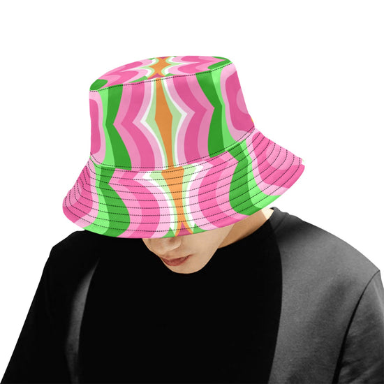 PG Mosaic Design- Unisex Summer Bucket Hat