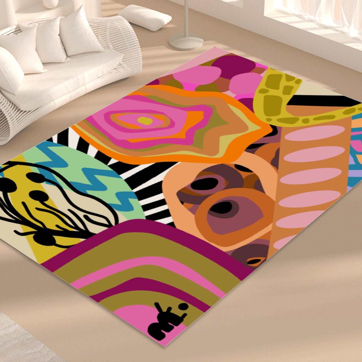 Essence of Abeille- Foldable Rectangular Floor Mat