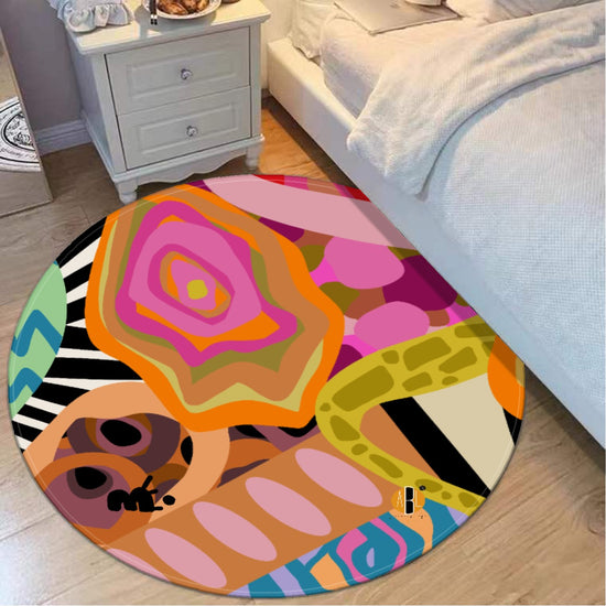 Essence of Abeille - Foldable round mat