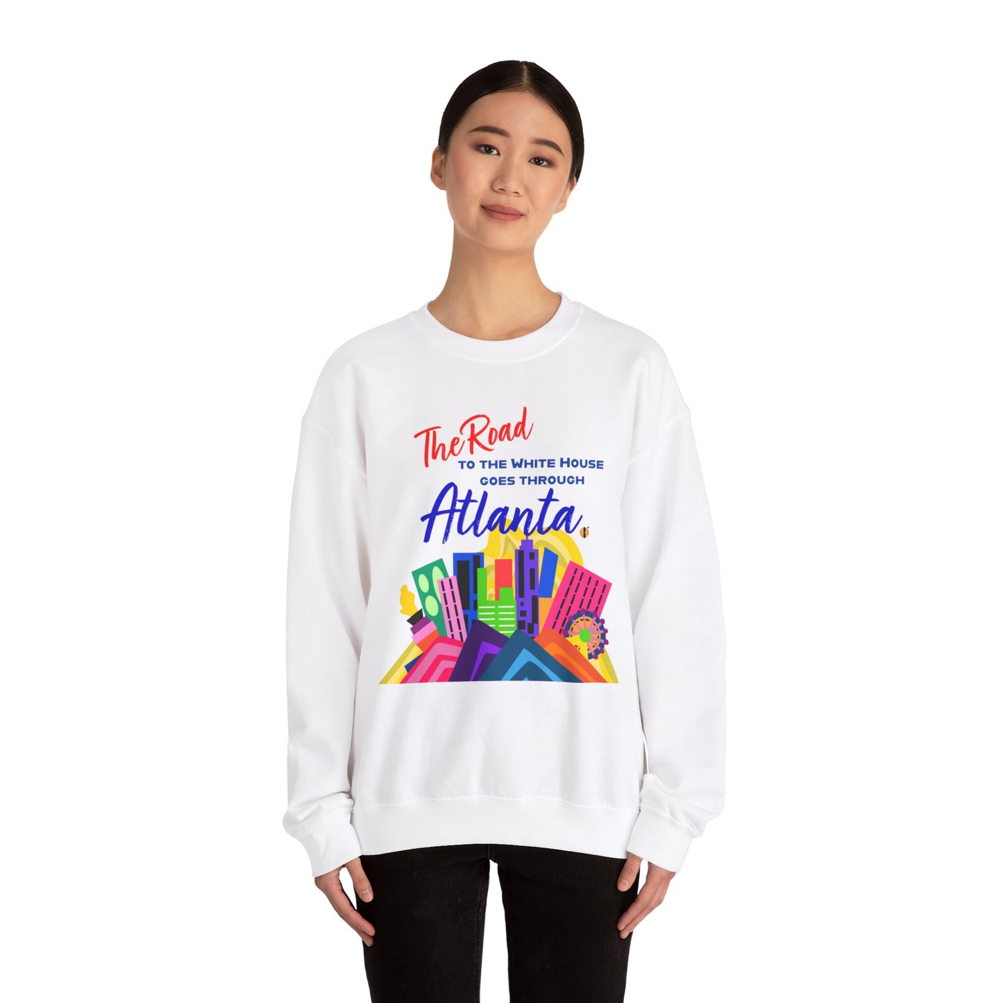 ABL- Road to the White House- Unisex Heavy Blend™ Crewneck Sweatshirt