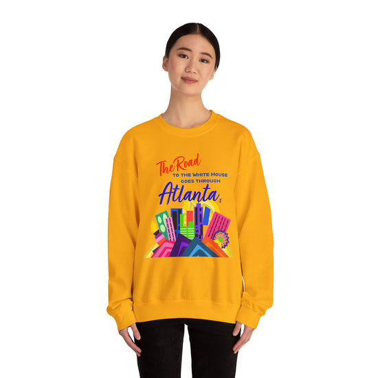 ABL- Road to the White House- Unisex Heavy Blend™ Crewneck Sweatshirt