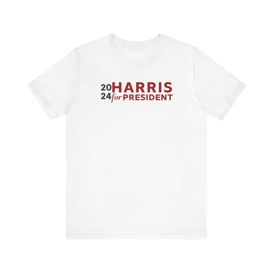 Harris for President (Simple)- Unisex Jersey Short Sleeve Tee