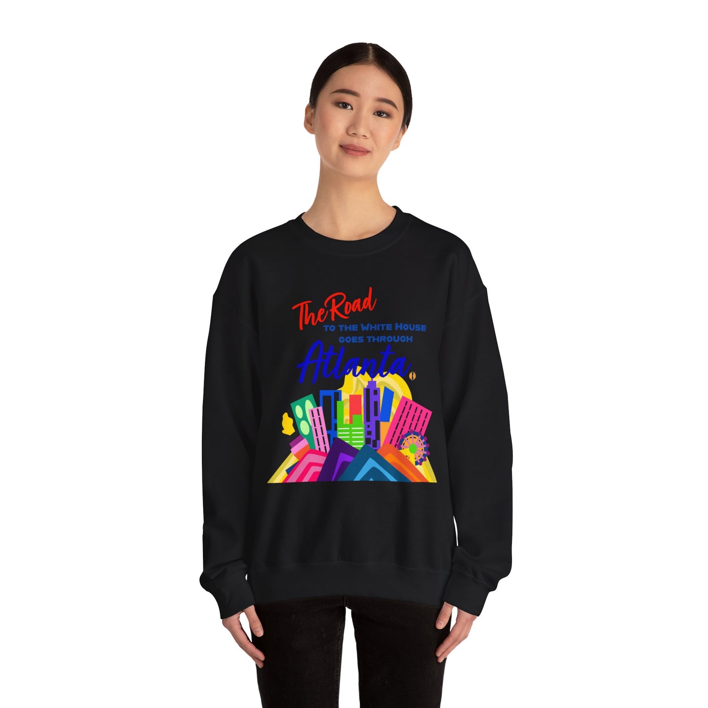 ABL- Road to the White House- Unisex Heavy Blend™ Crewneck Sweatshirt