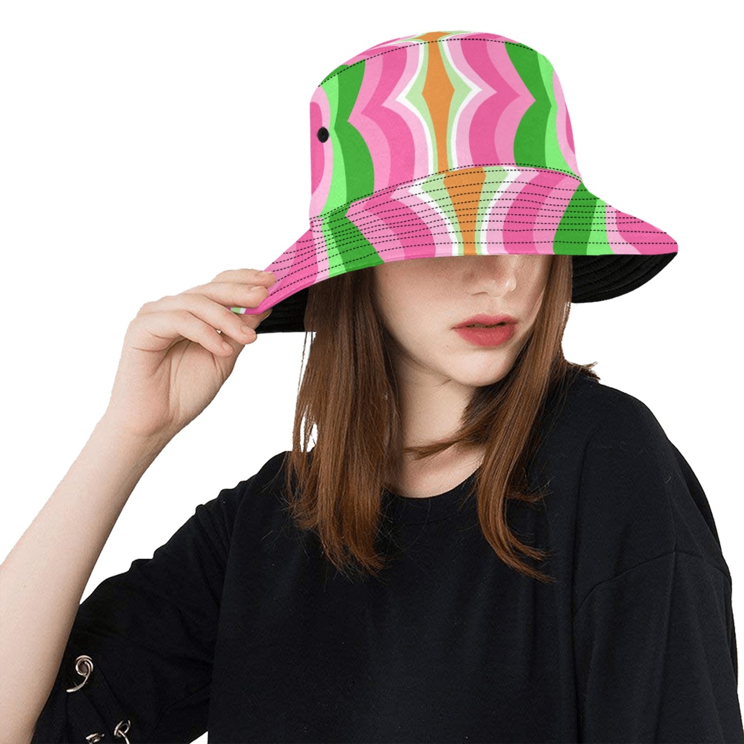 PG Mosaic Design- Unisex Summer Bucket Hat