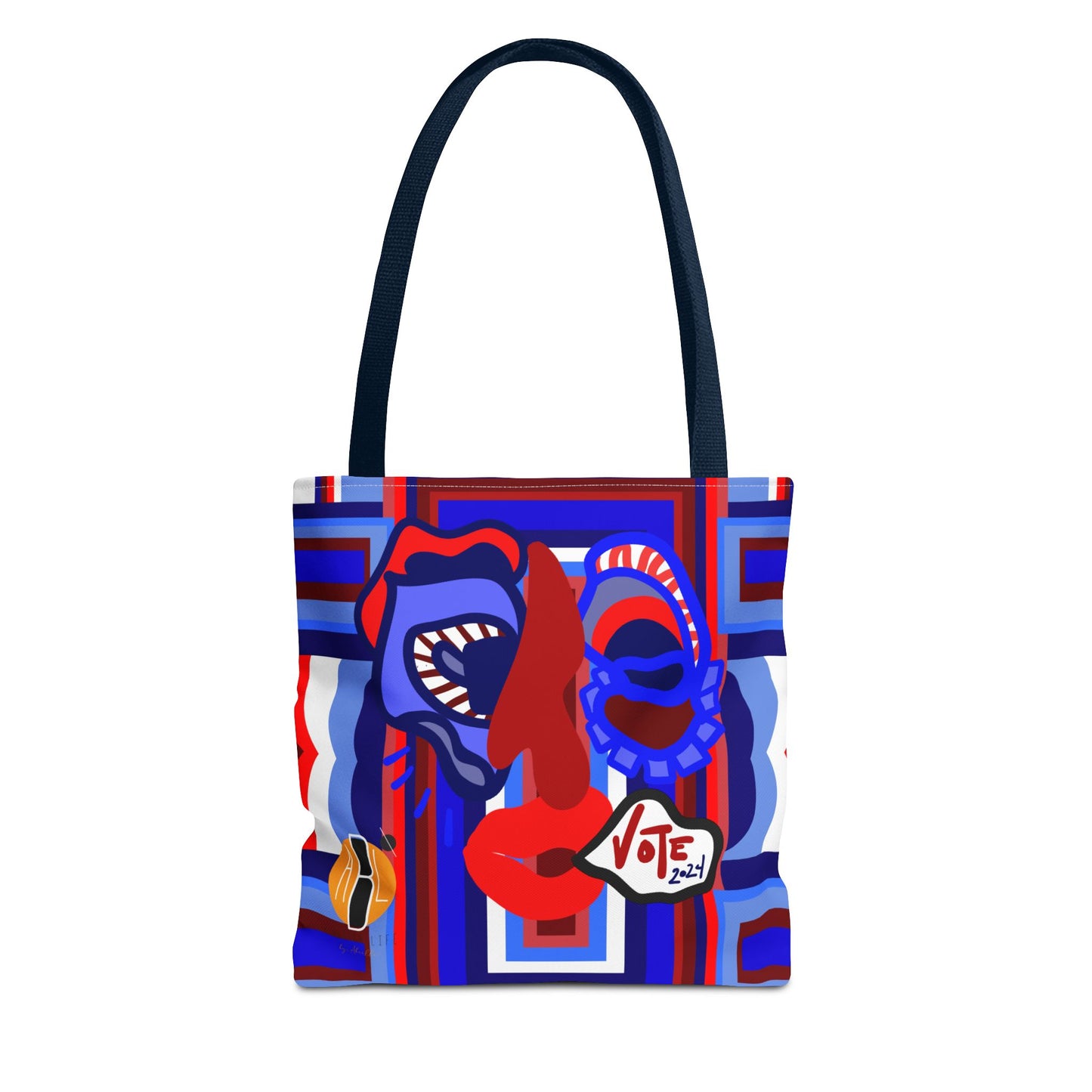 Vote 2024 (Face 1 ) Tote Bag