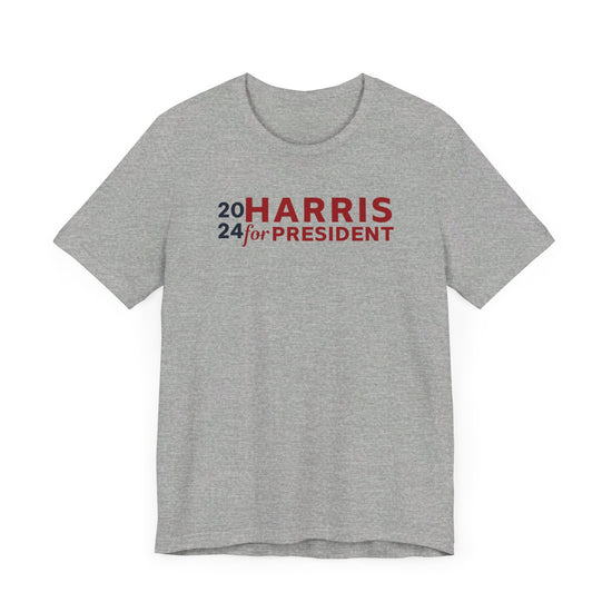 Harris for President (Simple)- Unisex Jersey Short Sleeve Tee