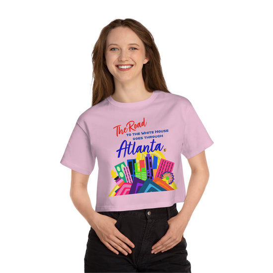 ABL Road to the White House- Champion Women's Heritage Cropped T-Shirt