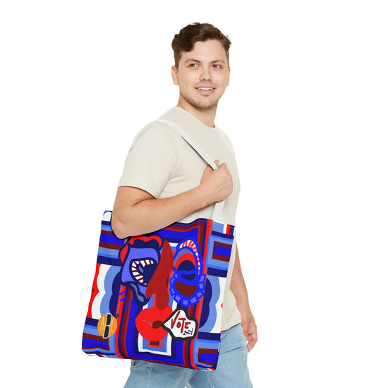 Vote 2024 (Face 1 ) Tote Bag