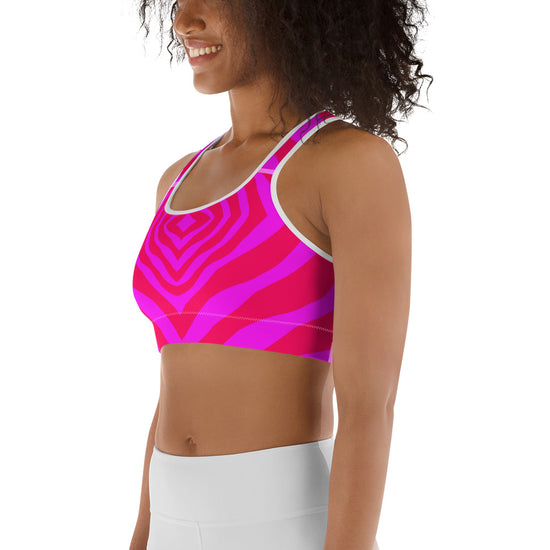 Pink Vibe- Sports bra