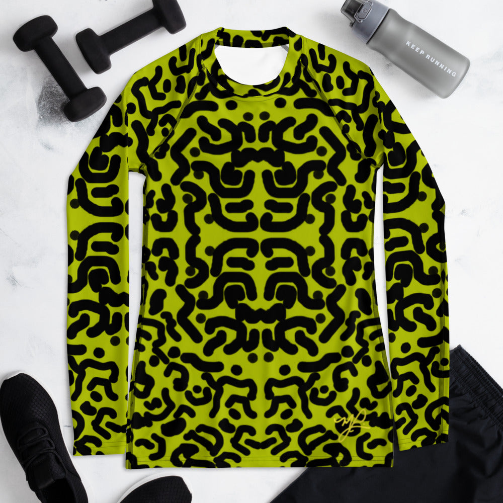 Lime Leopard - Women's Long Sleeve